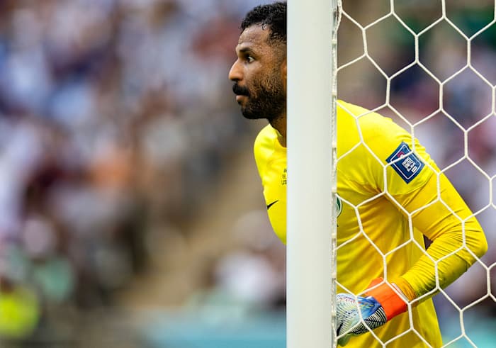 Saudi Arabia goalkeeper Mohammed Al-Owais was a star vs. Argentina