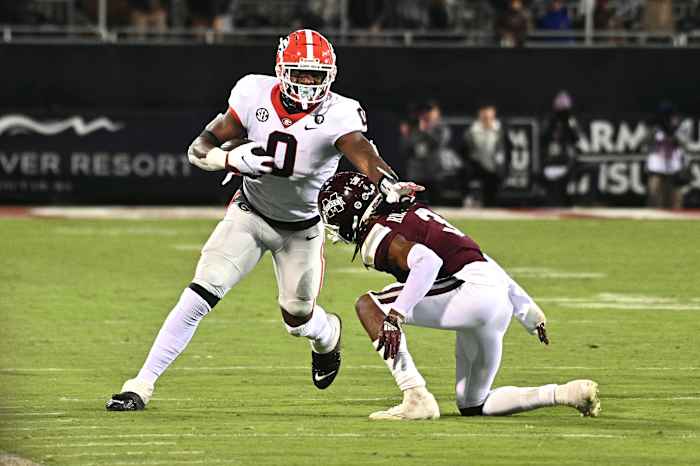 Georgia tight end Darnell Washington