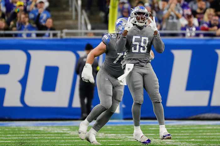 James Houston sacks Josh Allen