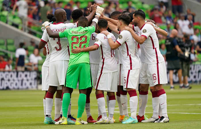 Qatar at the 2021 Concacaf Gold Cup