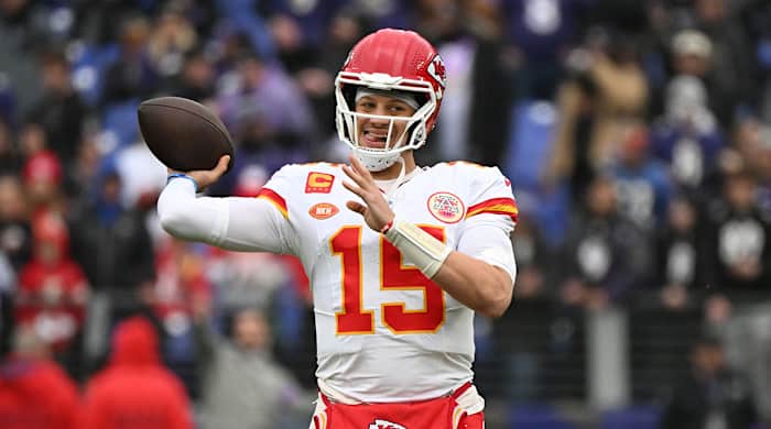Kansas City Chiefs quarterback Patrick Mahomes