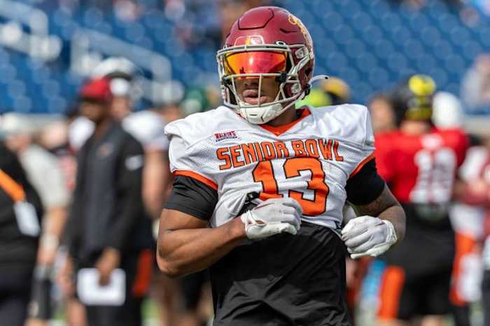 USC wide receiver Brenden Rice