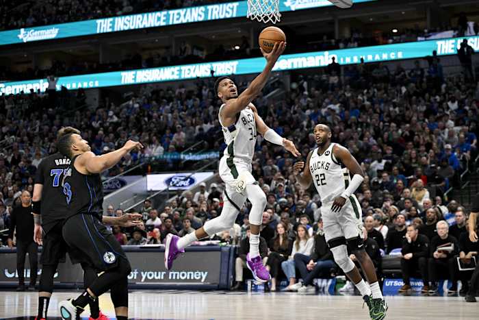 Milwaukee Bucks forward Giannis Antetokounmpo