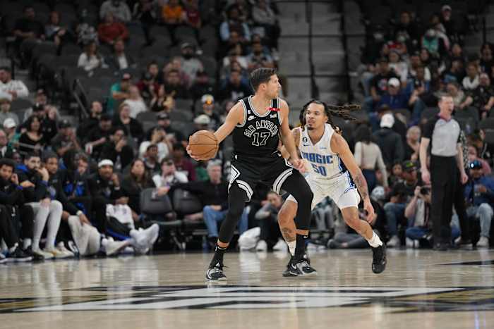 Doug McDermott Cole Anthony Magic Spurs