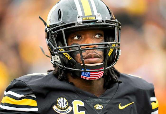 Missouri defensive lineman Darius Robinson