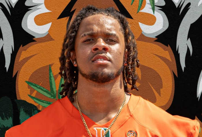 Kyeran Garcia at Dunbar football