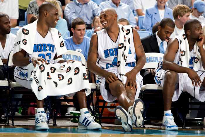 UNC basketball forward Jerry Stackhouse