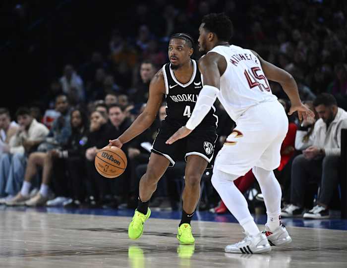 Brooklyn Nets guard Dennis Smith Jr.