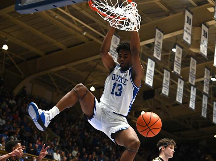 Duke basketball forward Sean Stewart