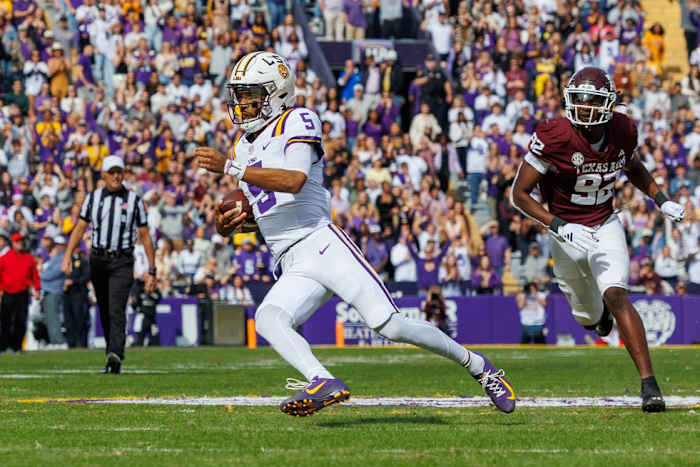 LSU QB Jayden Daniels has a long relationship with Antonio Pierce. Could he be the next starting QB for the Las Vegas Raiders?