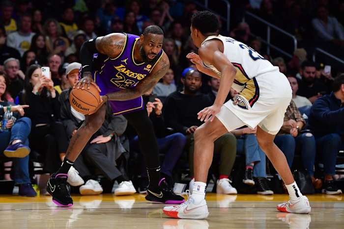 LeBron James Trey Murphy III
