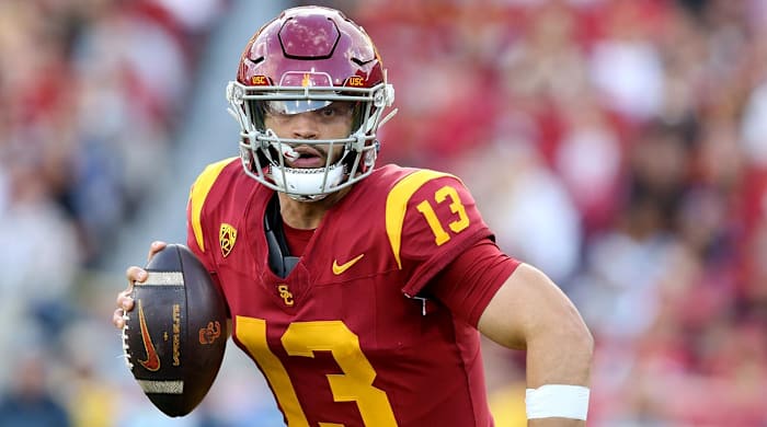 USC quarterback Caleb Williams