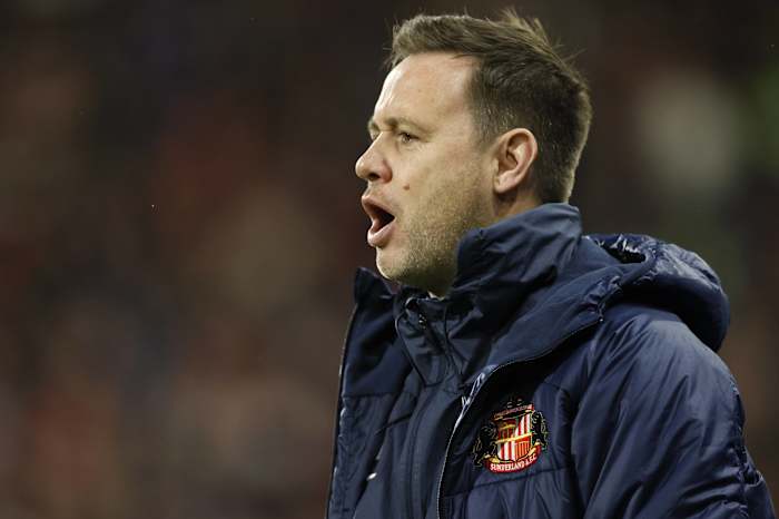 Michael Beale - tough night for Sunderland head coach