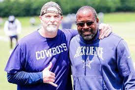 New Washington Commanders coaches Dan Quinn (left) and Joe Whitt Jr. (right)