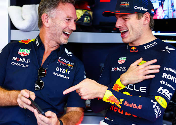 Christian Horner - Max Verstappen - Red Bull
