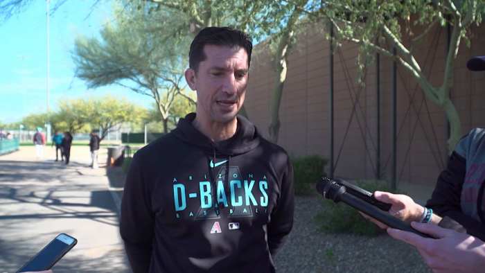 Mike Hazen, Torey Lovullo Discuss Randal Grichuk