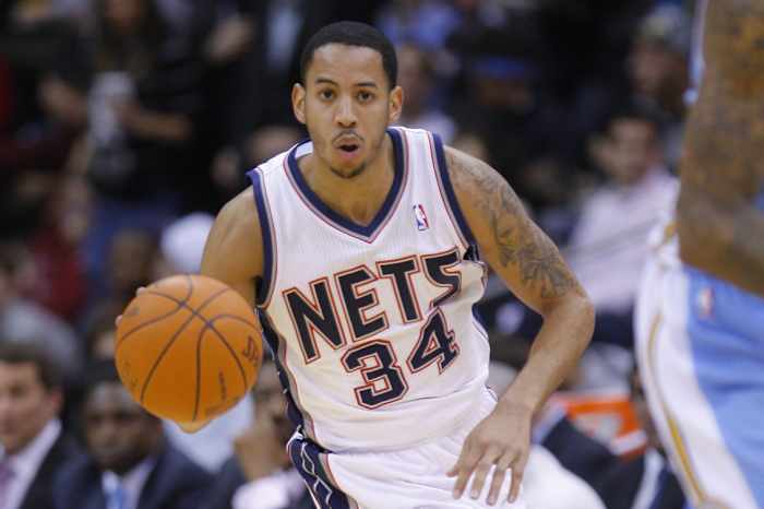 New Jersey Nets point guard Devin Harris