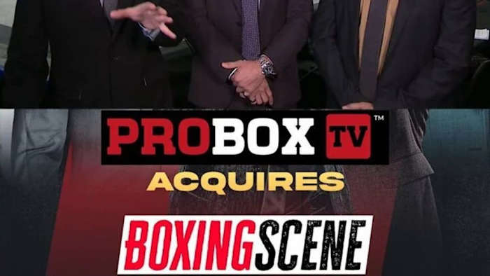 ProBox purchases Boxing Scene, changing the editorial landscape and signifying a shift in times. X.