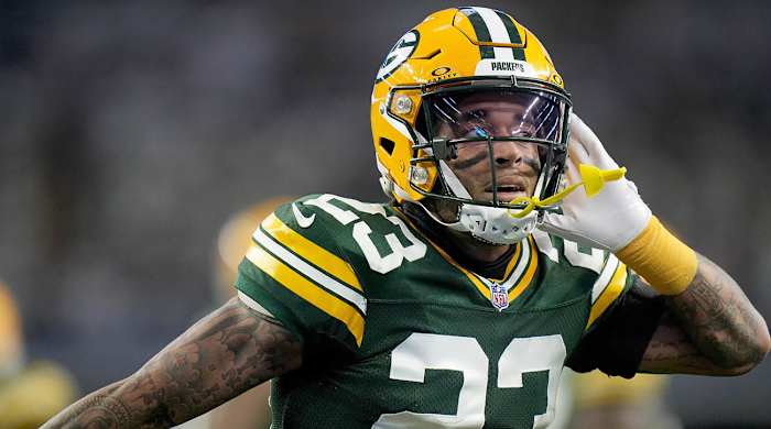 Green Bay Packers cornerback Jaire Alexander