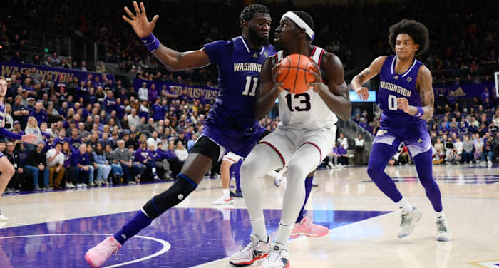 Franck Kepnang's season is over for the UW.