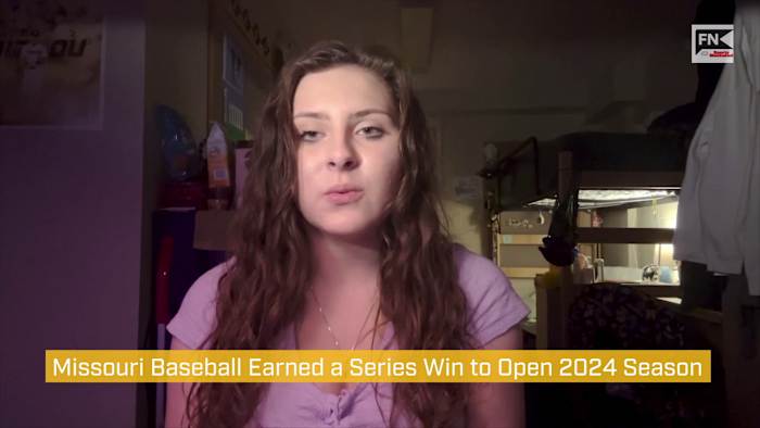 Missouri Baseball Earned a Series Win to Open 2024 Season