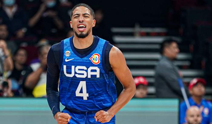 Indiana Pacers Tyrese Haliburton Team USA