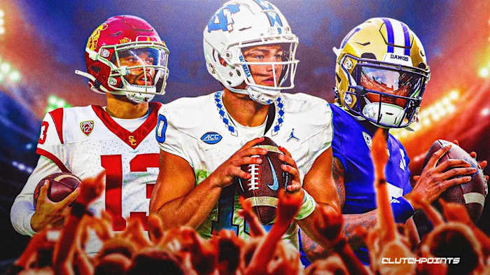 Caleb Williams Drake Maye Michael Penix Jr.