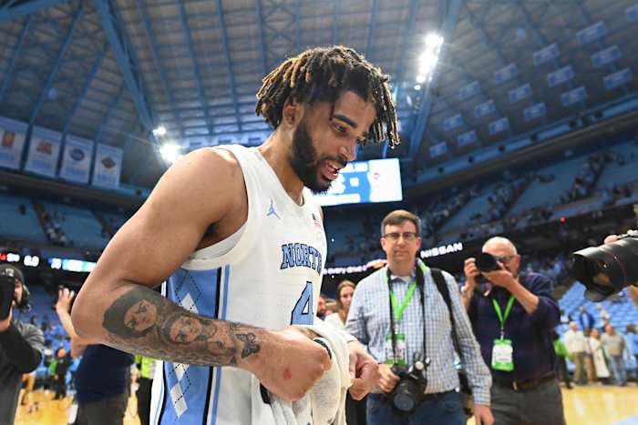 UNC basketball guard RJ Davis