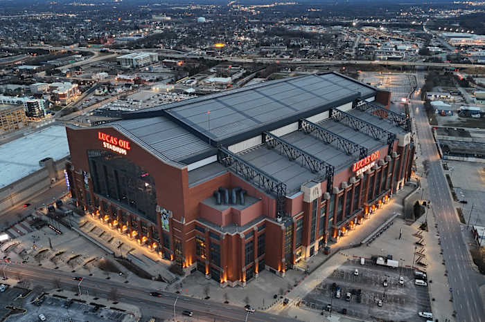 Tom Telescon, Antonio Pierce, and the Las Vegas Raiders are on the hunt for some new players here at the NFL Combine.