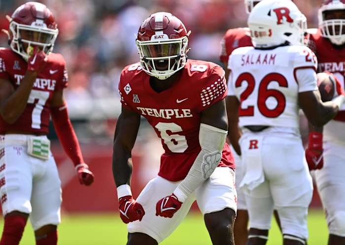 A heat-seeking missile from the MIKE linebacker spot, Jordan Magee dominated AAC competition as a pass rusher and run defender and could be a dark horse to watch in Indianapolis.