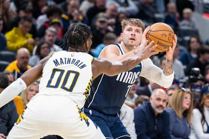 Luka Doncic, Dallas Mavericks, Indiana Pacers