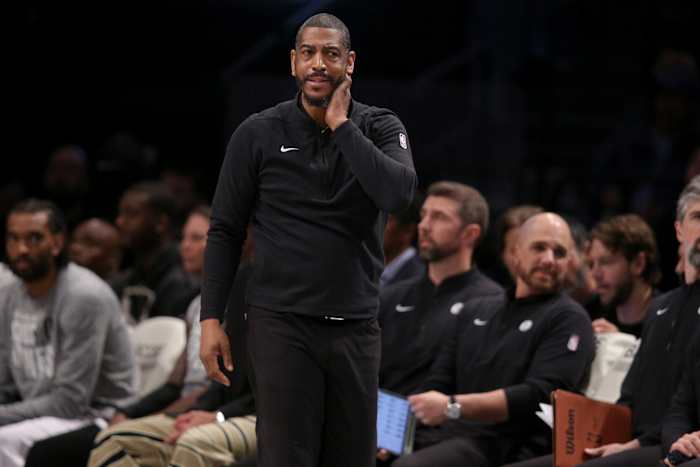 Brooklyn Nets interim head coach Kevin Ollie