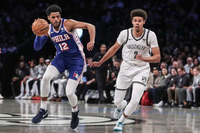 Brooklyn Nets forward Cameron Johnson 