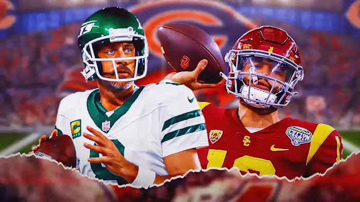 Jets - Caleb Williams Aaron Rodgers