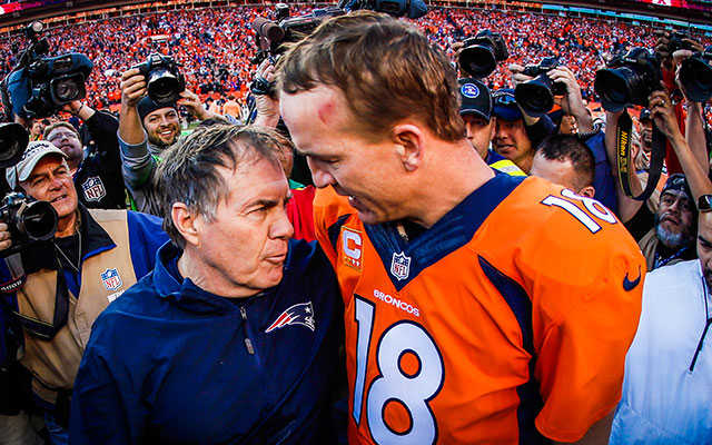 Patriots - Bill Belichick Peyton Manning