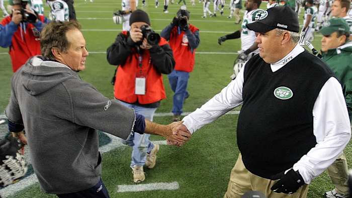Jets - Rex Ryan Bill Belichick