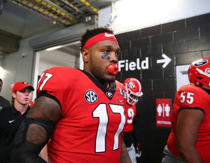 Davin Bellamy is one of seven former Georgia Bulldogs competing in the UFL this spring.