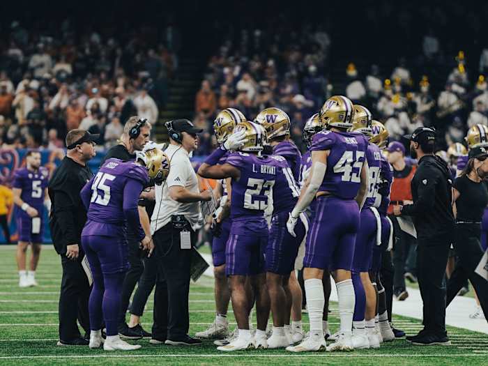 Leroy Bryant (23) prepares to go on the field for kickoff coverage in the Sugar Bowl.