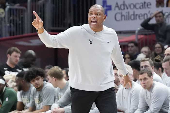 Milwaukee Bucks head coach Doc Rivers 