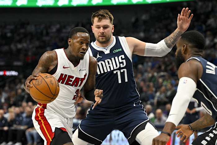 Luka Doncic, Dallas Mavericks, Miami Heat