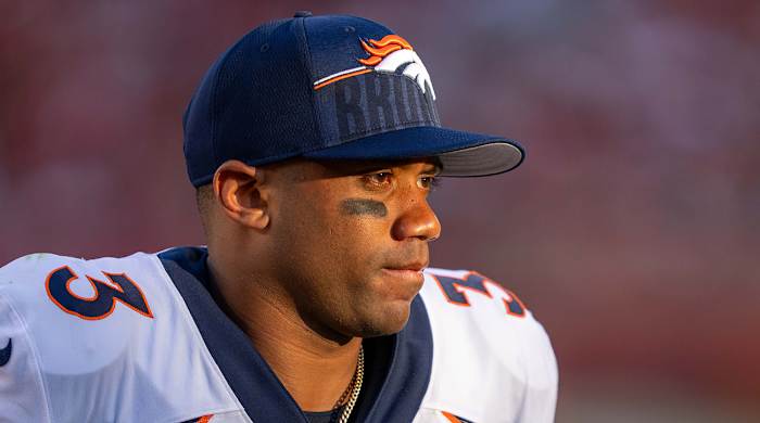 Former Denver Broncos quarterback Russell Wilson