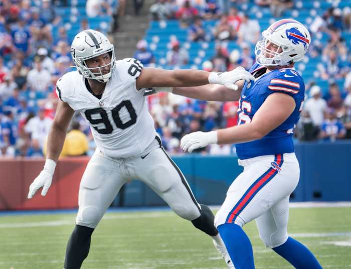 The Las Vegas Raiders have decided to move on from defensive lineman Jerry Tillery.