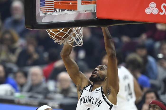 Brooklyn Nets forward Mikal Bridges 
