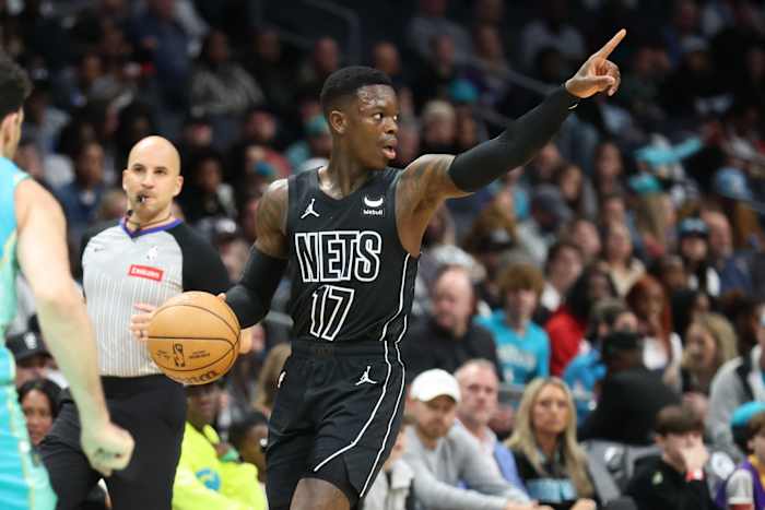 Brooklyn Nets guard Dennis Schroder