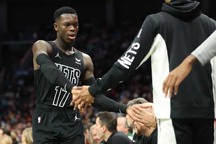 Brooklyn Nets guard Dennis Schroder