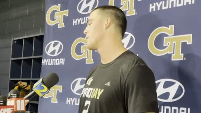 Former Georgia Tech tight end Dylan Leonard