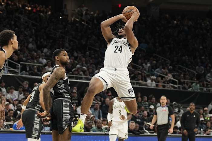 Brooklyn Nets guard Cameron Thomas