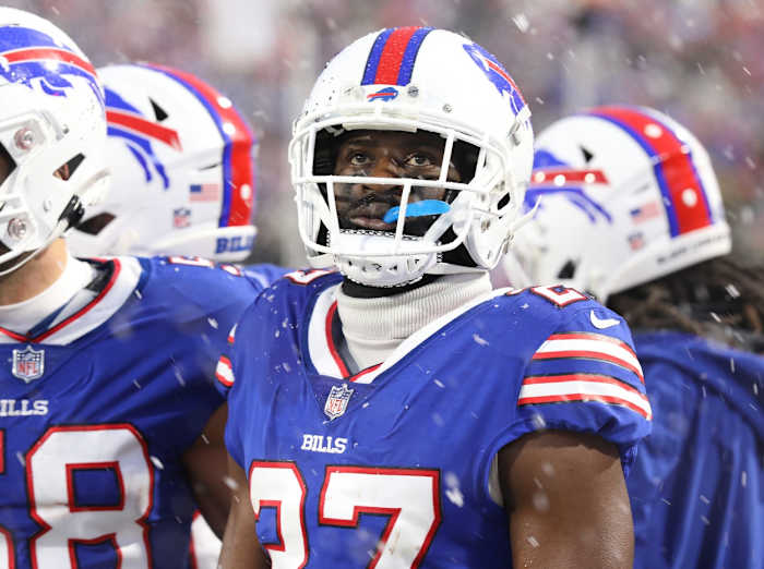 The Las Vegas Raiders held former All-Pro cornerback Tre'Davious White on a free-agent visit. Could he improve their cornerback group?