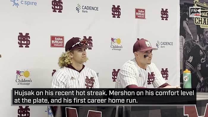 Hujsak on his recent hot streak Mershon on his comfort level at the plate and his first