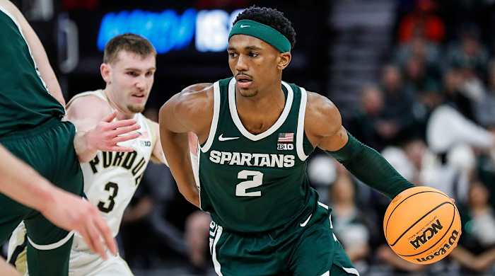 Michigan State guard Tyson Walker